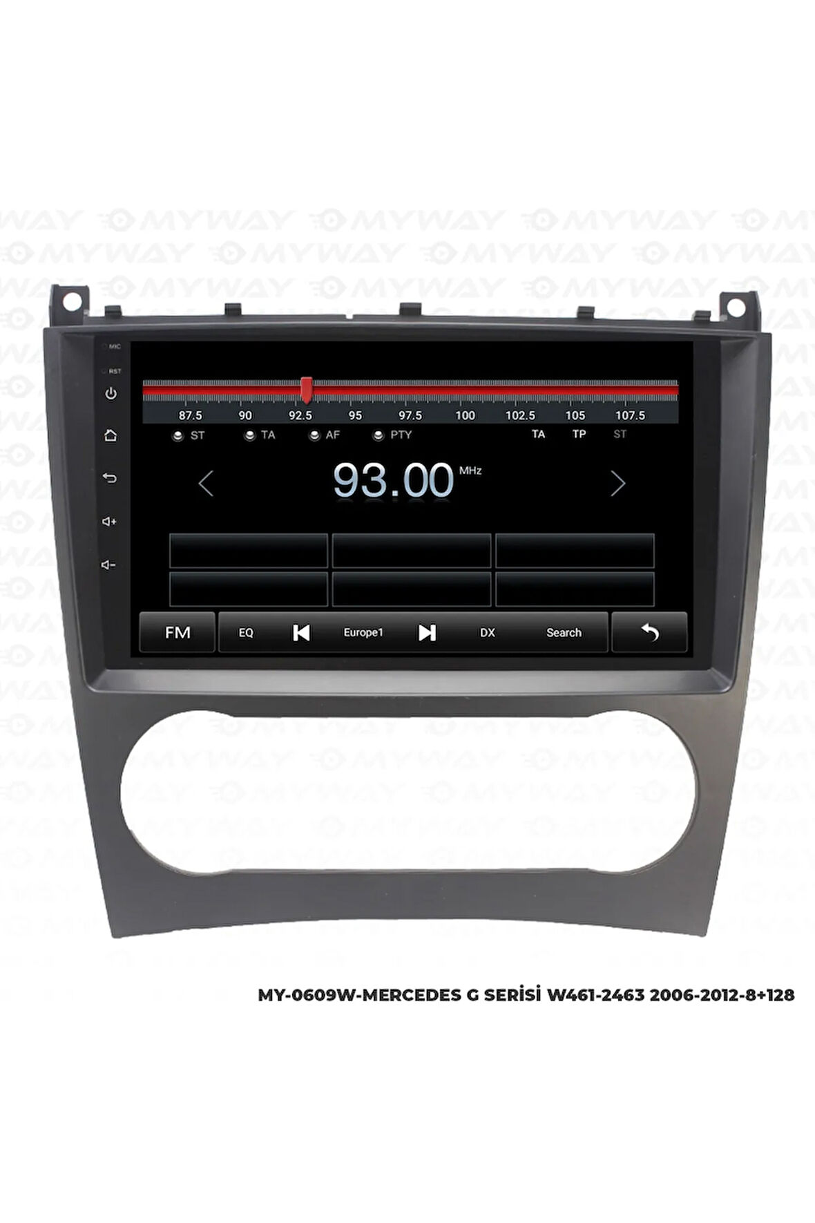 Mercedes G Serisi W461-w463 Android Multimedya 4gb Ram Carplay Navigasyon Ekran - Myway