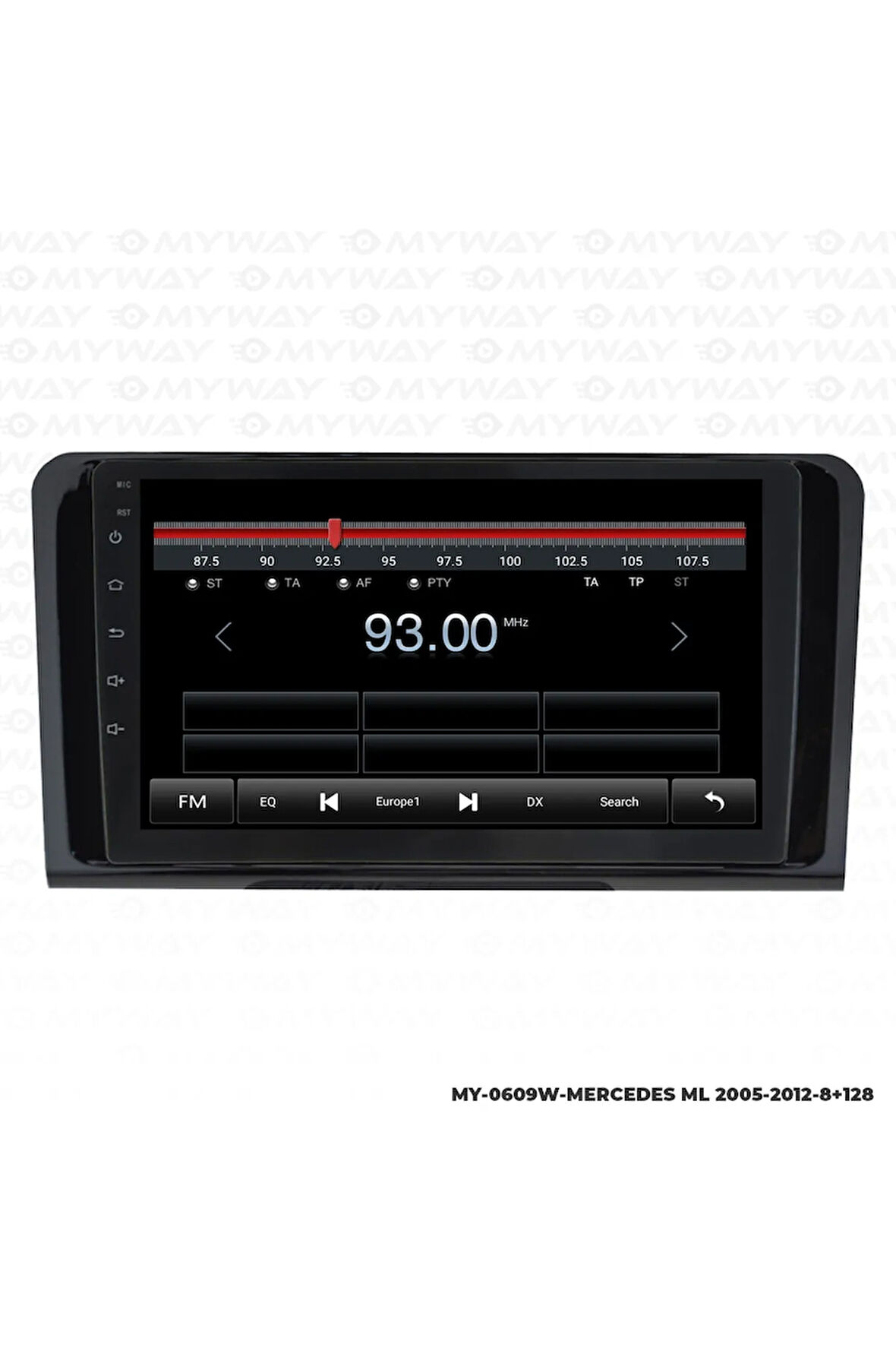 Mercedes Ml Android Multimedya 4gb Ram Carplay Navigasyon Ekran - Myway