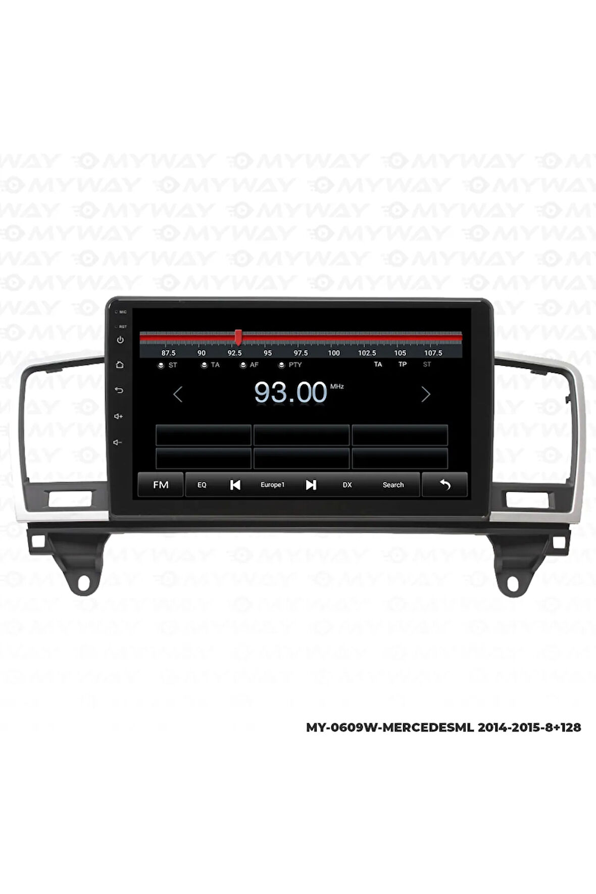 Mercedes Ml Android Multimedya 4gb Ram Carplay Navigasyon Ekran - Myway