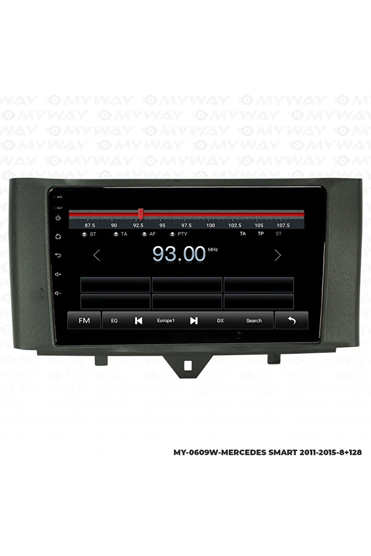 Mercedes Smart Android Multimedya 4gb Ram Carplay Navigasyon Ekran - Myway