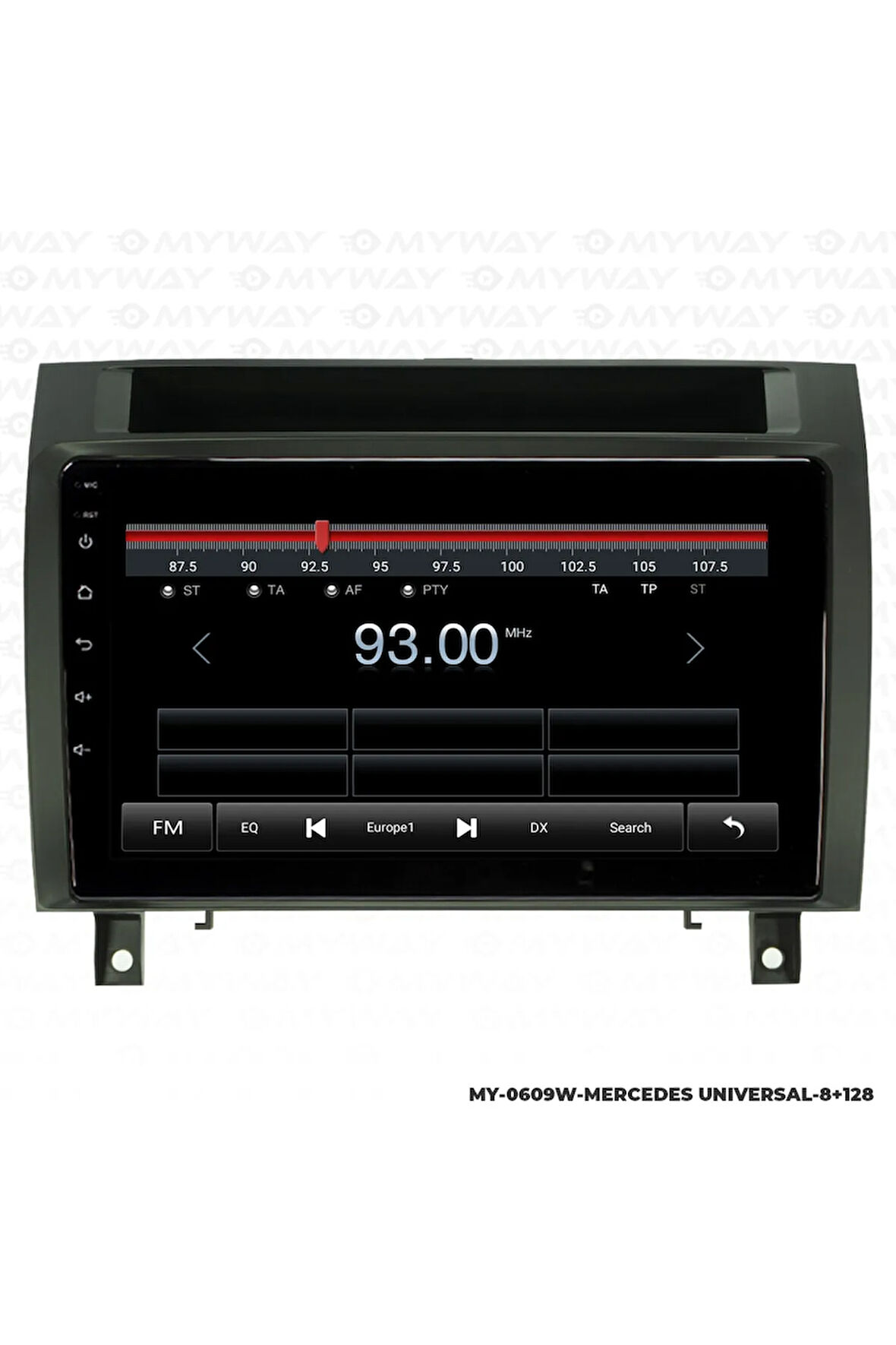 Mercedes Universal Android Multimedya 4gb Ram Carplay Navigasyon Ekran - Myway