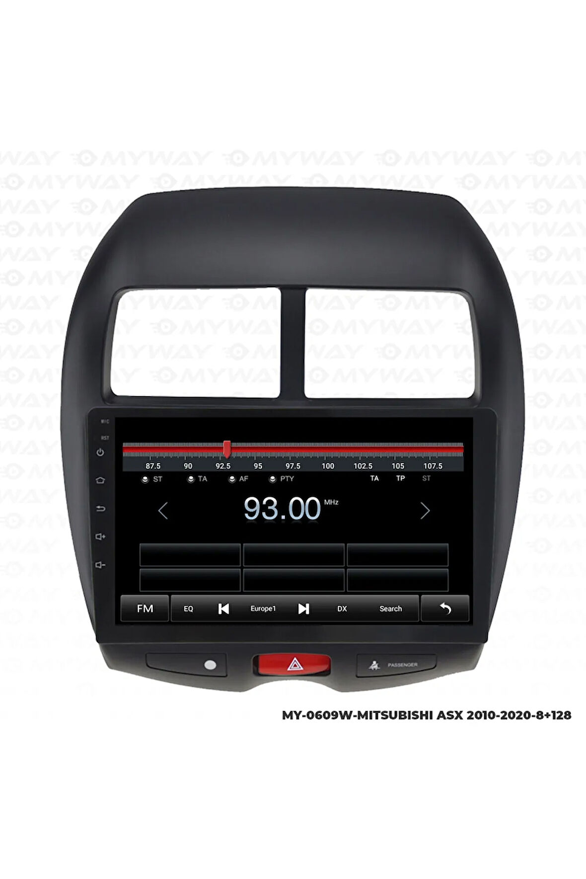 Mitsubishi Asx Android Multimedya 4gb Ram Carplay Navigasyon Ekran - Myway