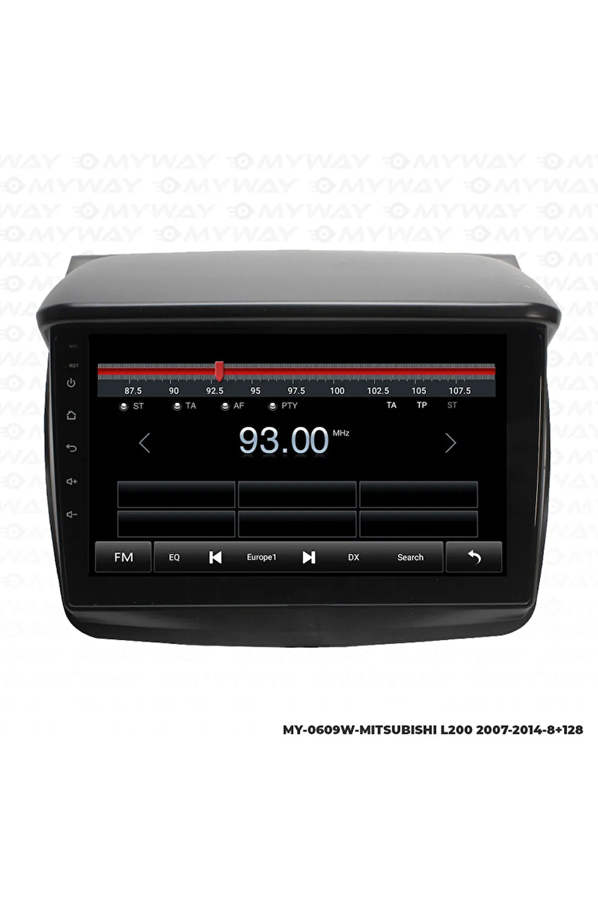 Mitsubishi L200 Android Multimedya 4gb Ram Carplay Navigasyon Ekran - Myway