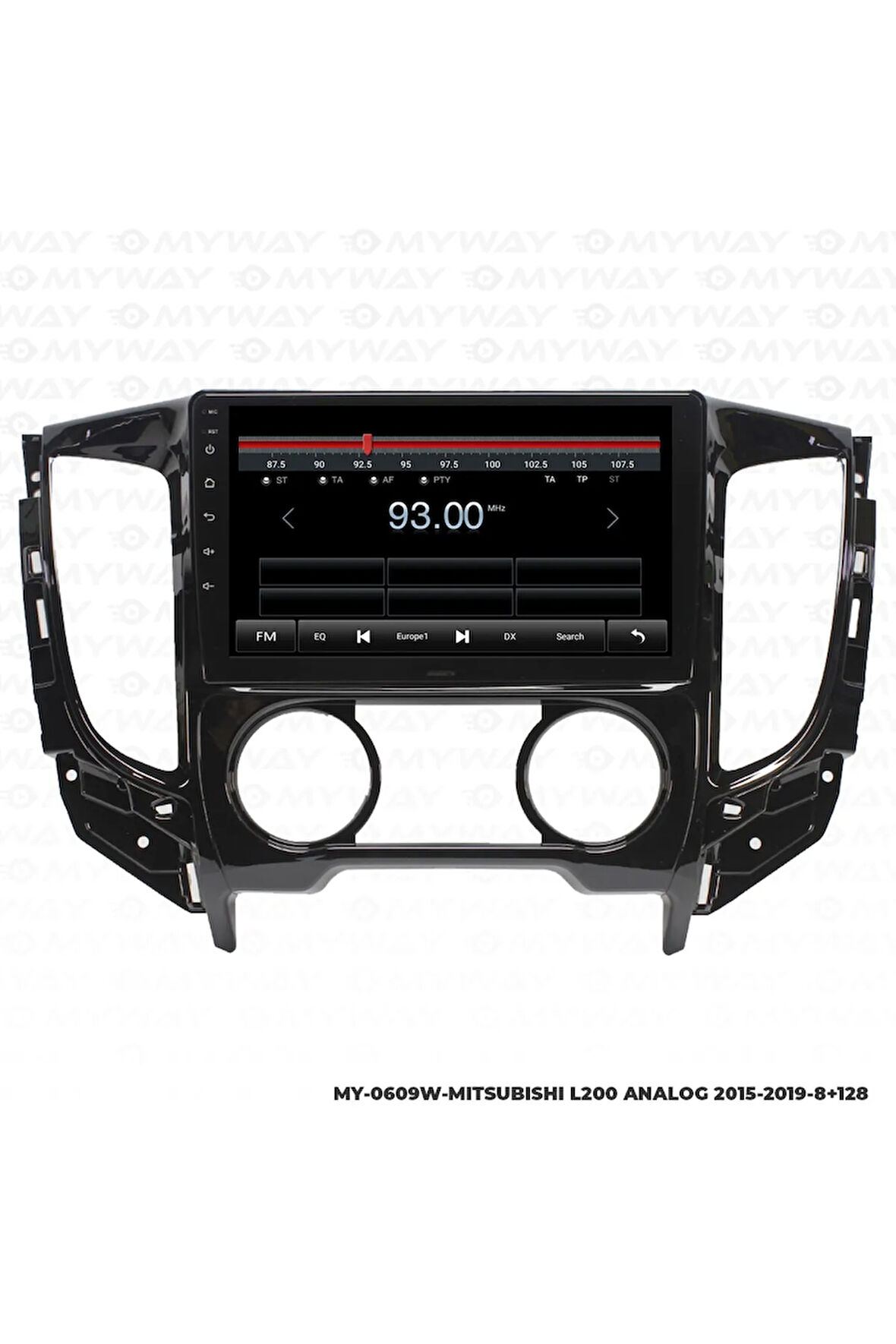 Mitsubishi L200 Android Multimedya 4gb Ram Carplay Navigasyon Ekran - Myway