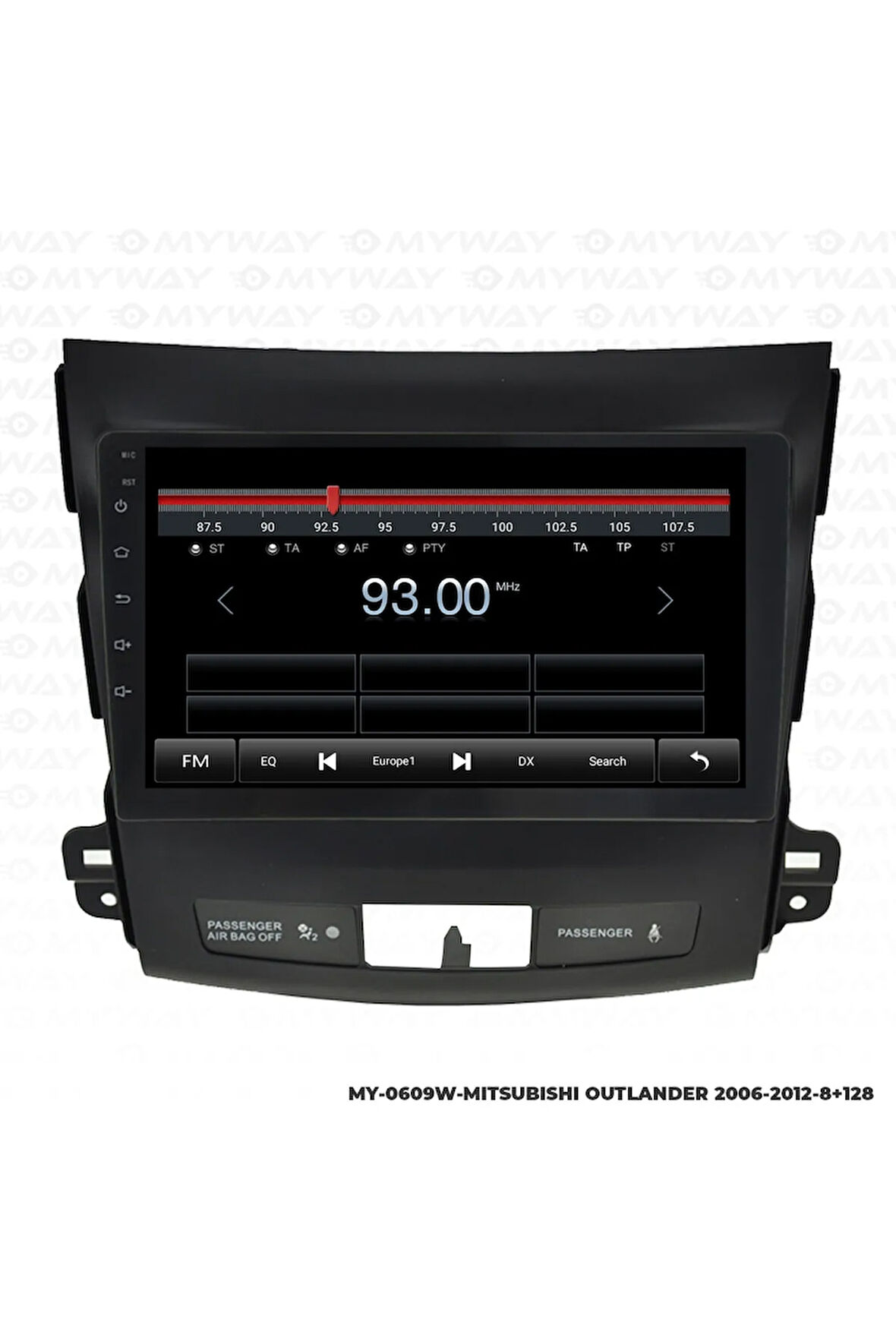 Mitsubishi Outlander Android Multimedya 4gb Ram Carplay Navigasyon Ekran - Myway
