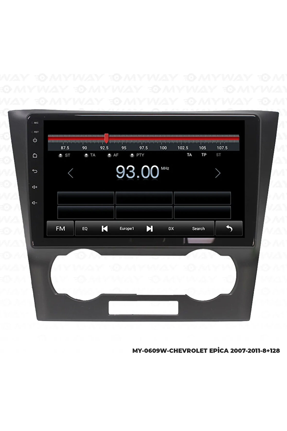 Chevrolet Epica Android Multimedya 4gb Ram Carplay Navigasyon Ekran - Myway