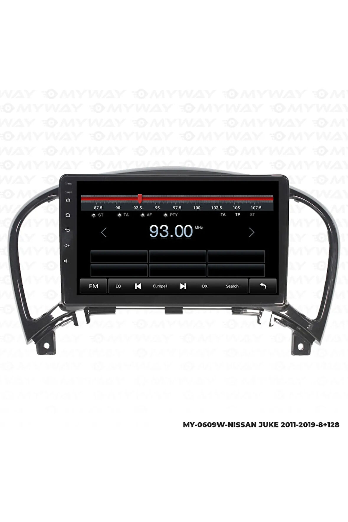 Nissan Juke Android Multimedya 4gb Ram Carplay Navigasyon Ekran - Myway