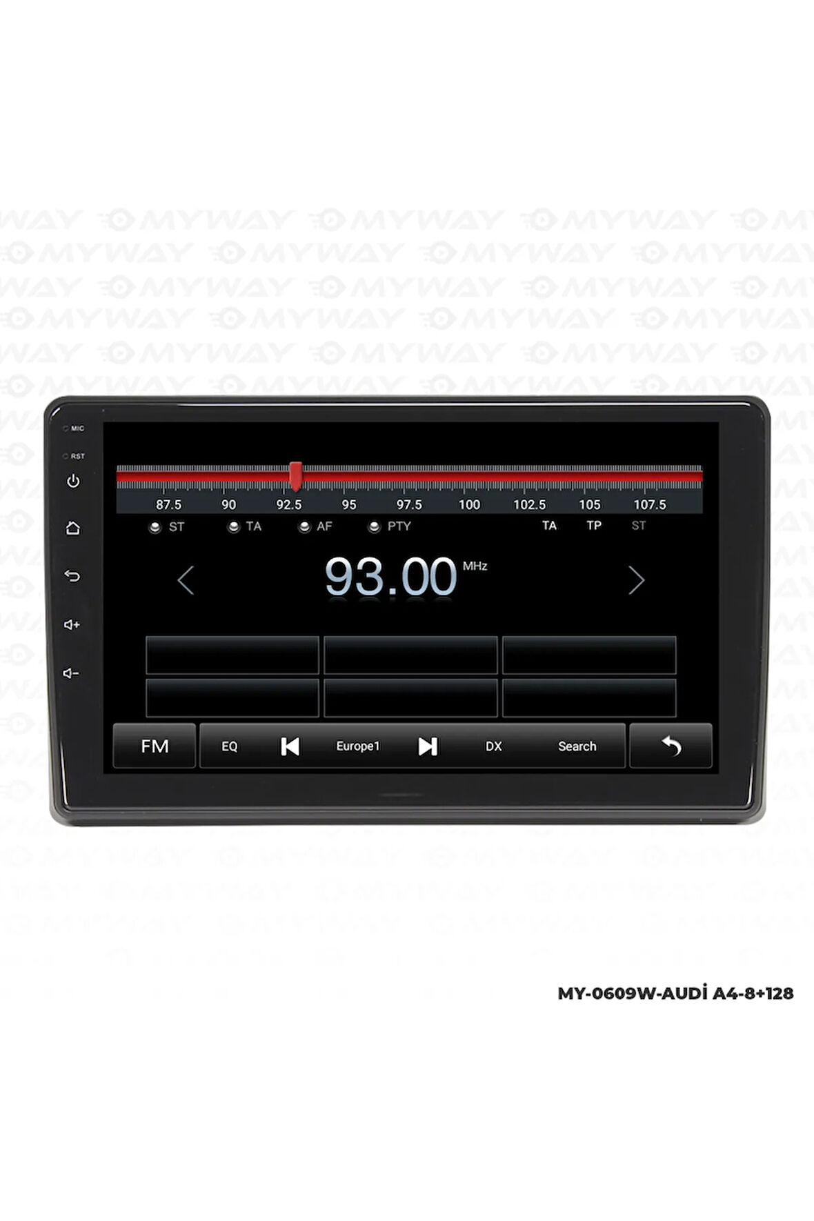 Audi A4 Android Multimedya 4gb Ram Carplay Navigasyon Ekran - Myway