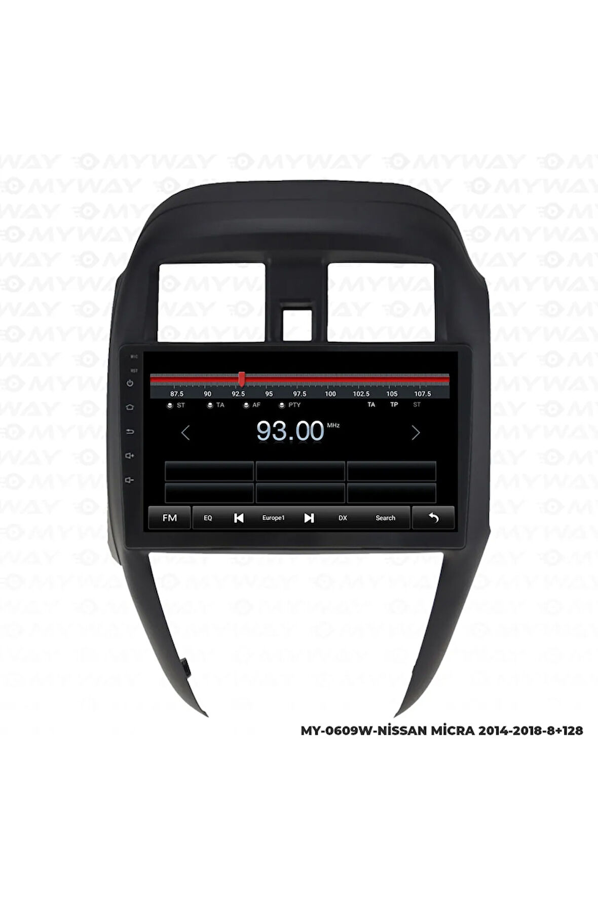 Nissan Micra Android Multimedya 4gb Ram Carplay Navigasyon Ekran - Myway