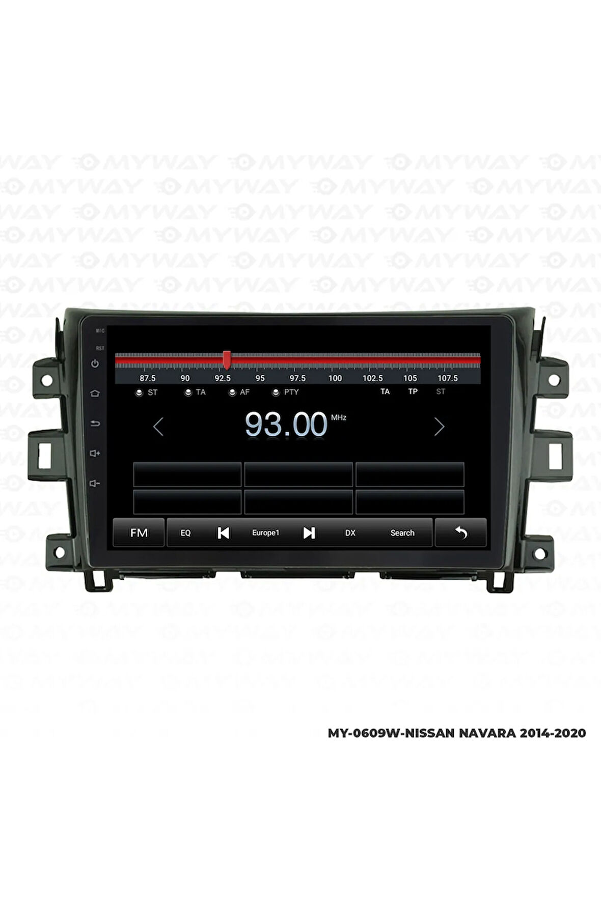 Nissan Navara Android Multimedya 4gb Ram Carplay Navigasyon Ekran - Myway