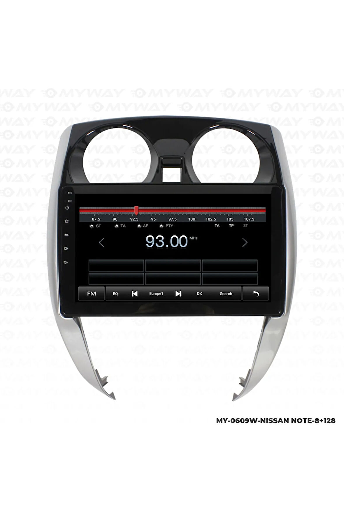 Nissan Note Android Multimedya 4gb Ram Carplay Navigasyon Ekran - Myway