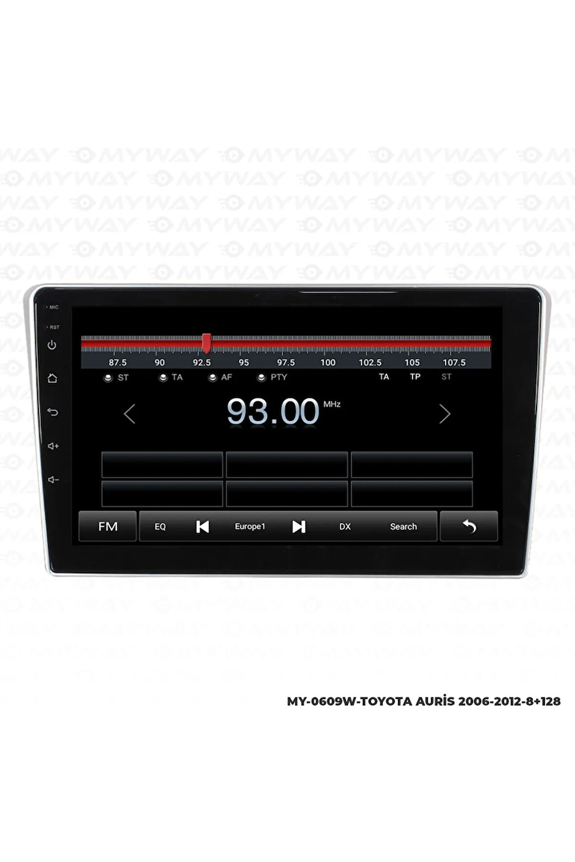 Toyota Auris Android Multimedya 4gb Ram Carplay Navigasyon Ekran - Myway