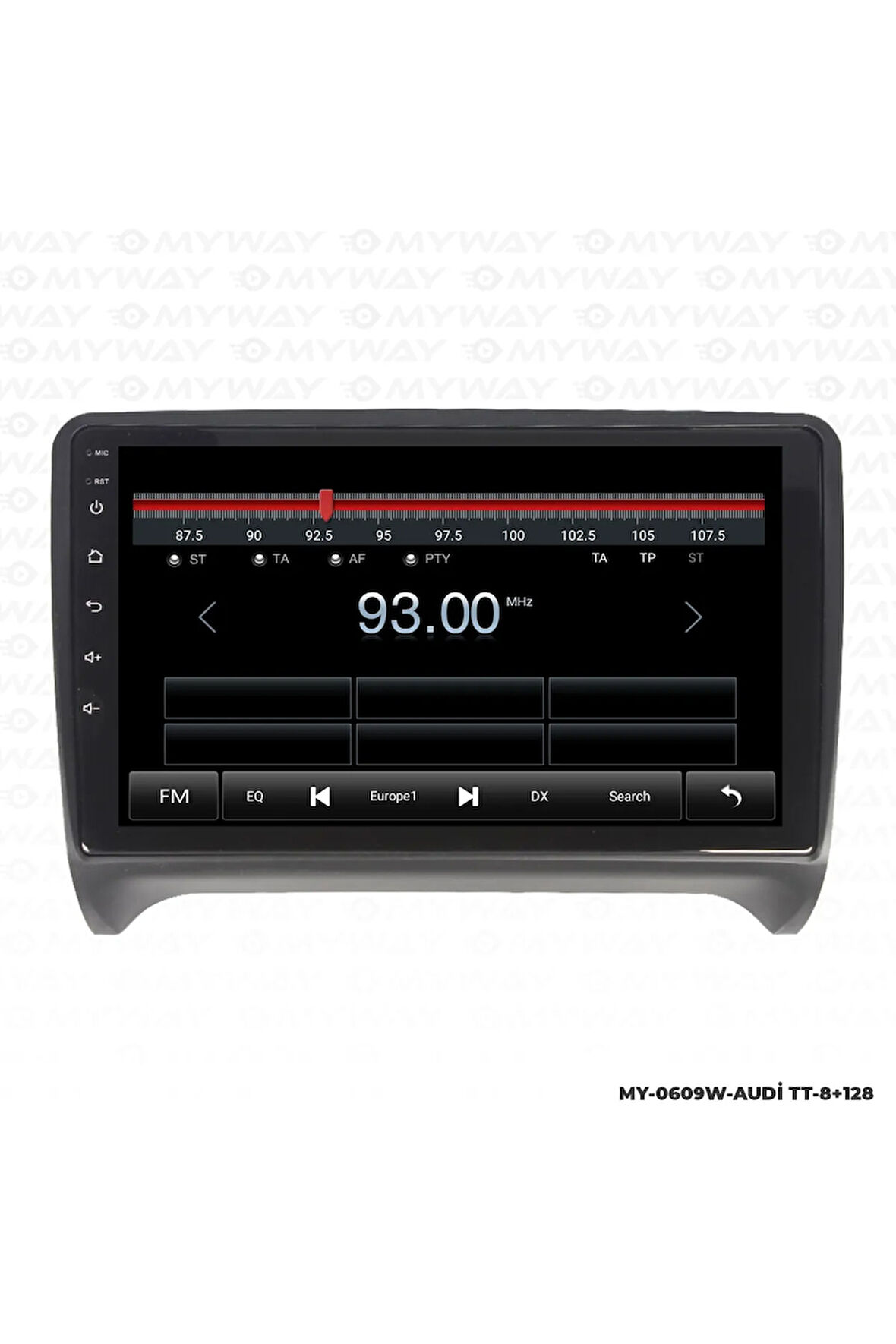 Audi Tt Android Multimedya 4gb Ram Carplay Navigasyon Ekran - Myway