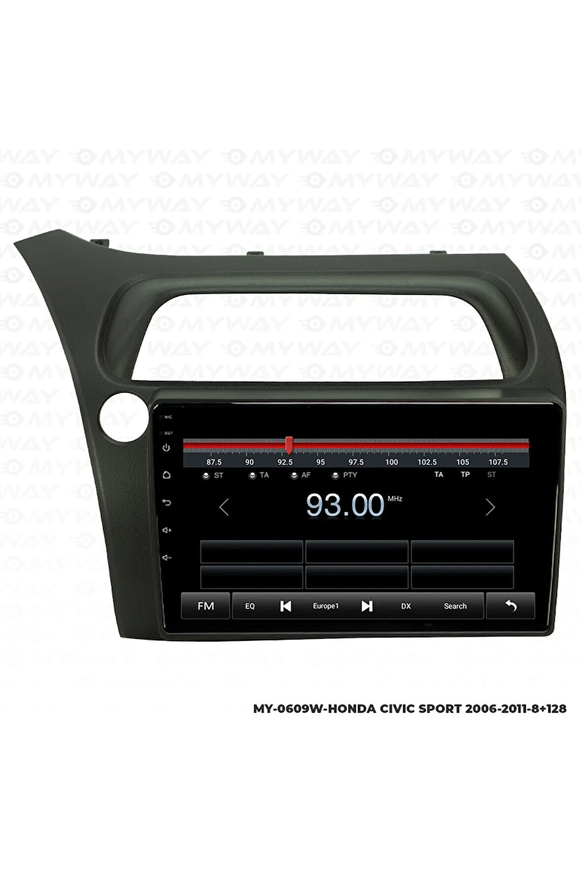 Honda Civic Sport Android Multimedya 4gb Ram Carplay Navigasyon Ekran - Myway