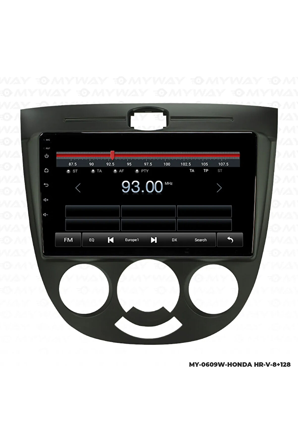 Honda Hr-v Android Multimedya 4gb Ram Carplay Navigasyon Ekran - Myway