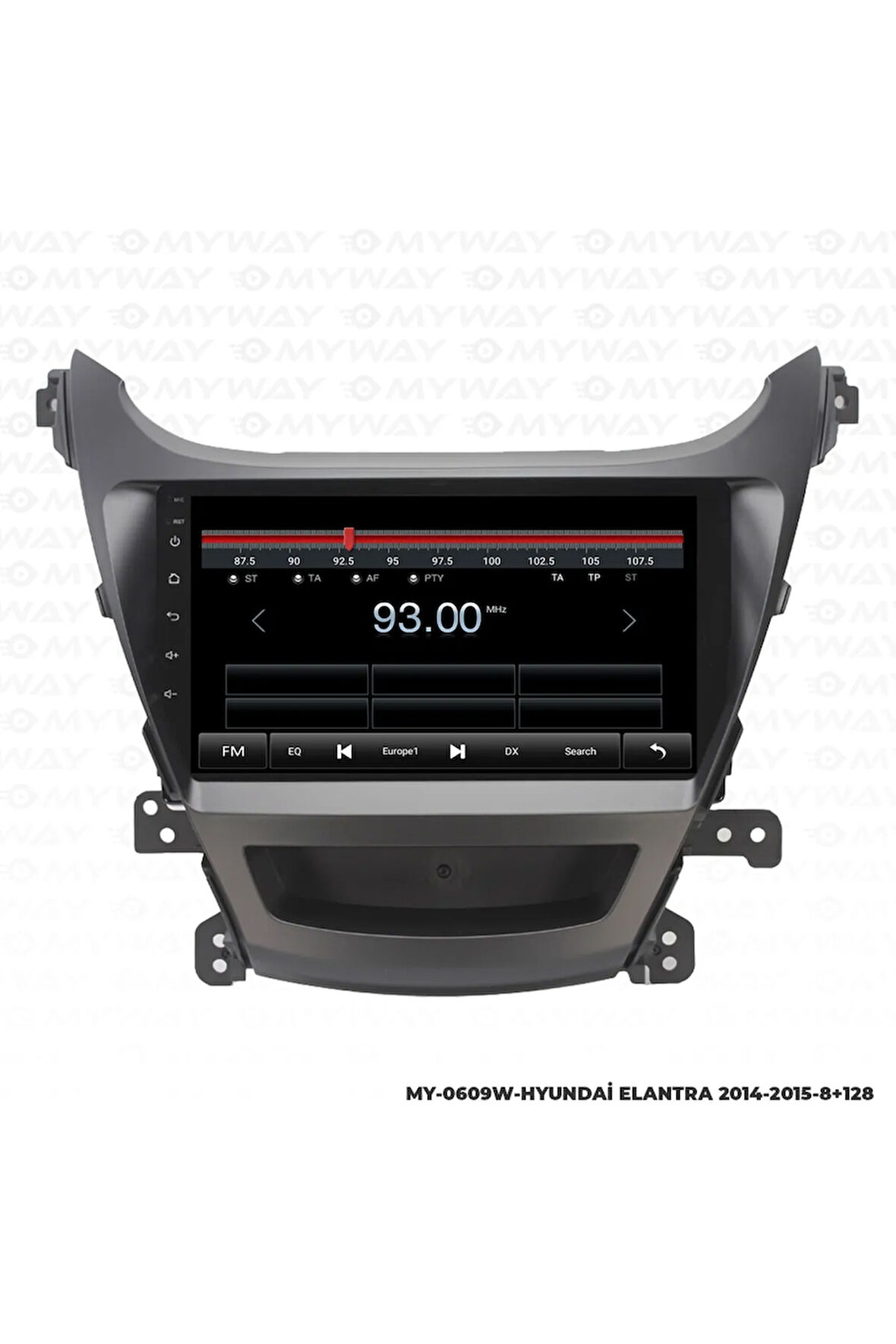 Hyundai Elantra Android Multimedya 4gb Ram Carplay Navigasyon Ekran - Myway