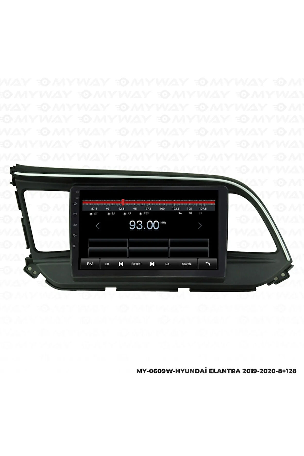 Hyundai Elantra Android Multimedya 4gb Ram Carplay Navigasyon Ekran - Myway