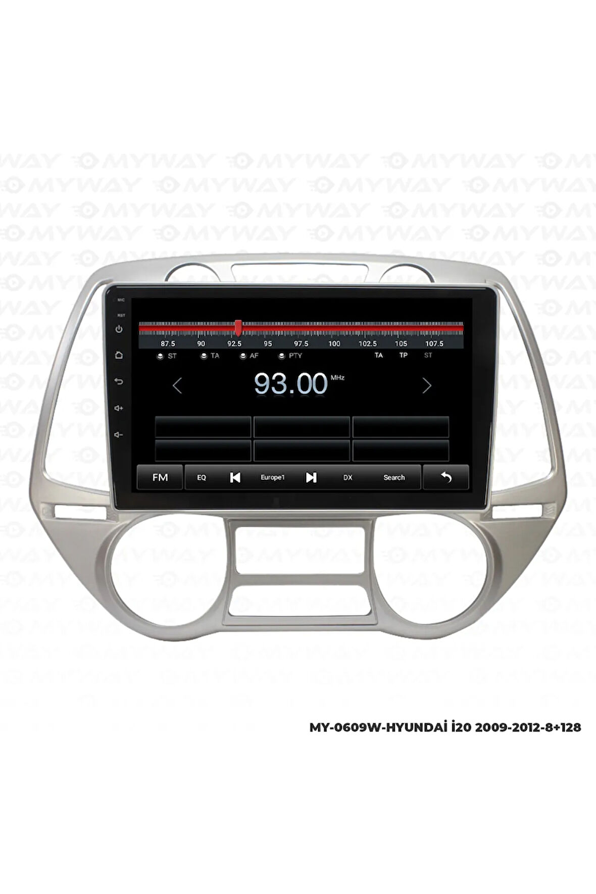 Hyundai I20 Android Multimedya 4gb Ram Carplay Navigasyon Ekran - Myway