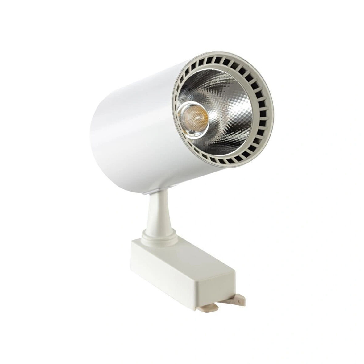 Dekoratif Led Mağaza Vitrin Ray Spot 1 Adet Beyaz Kasa Günışığı Işık