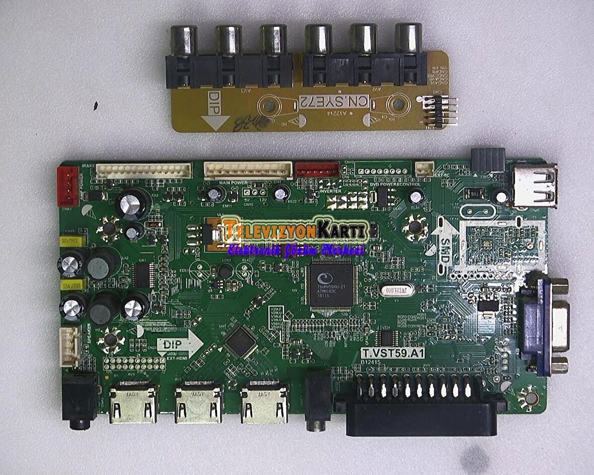 T.VST59.A1 , AXEN AX055LVST59-AMF , LSC550HN04-W , MAIN BOARD