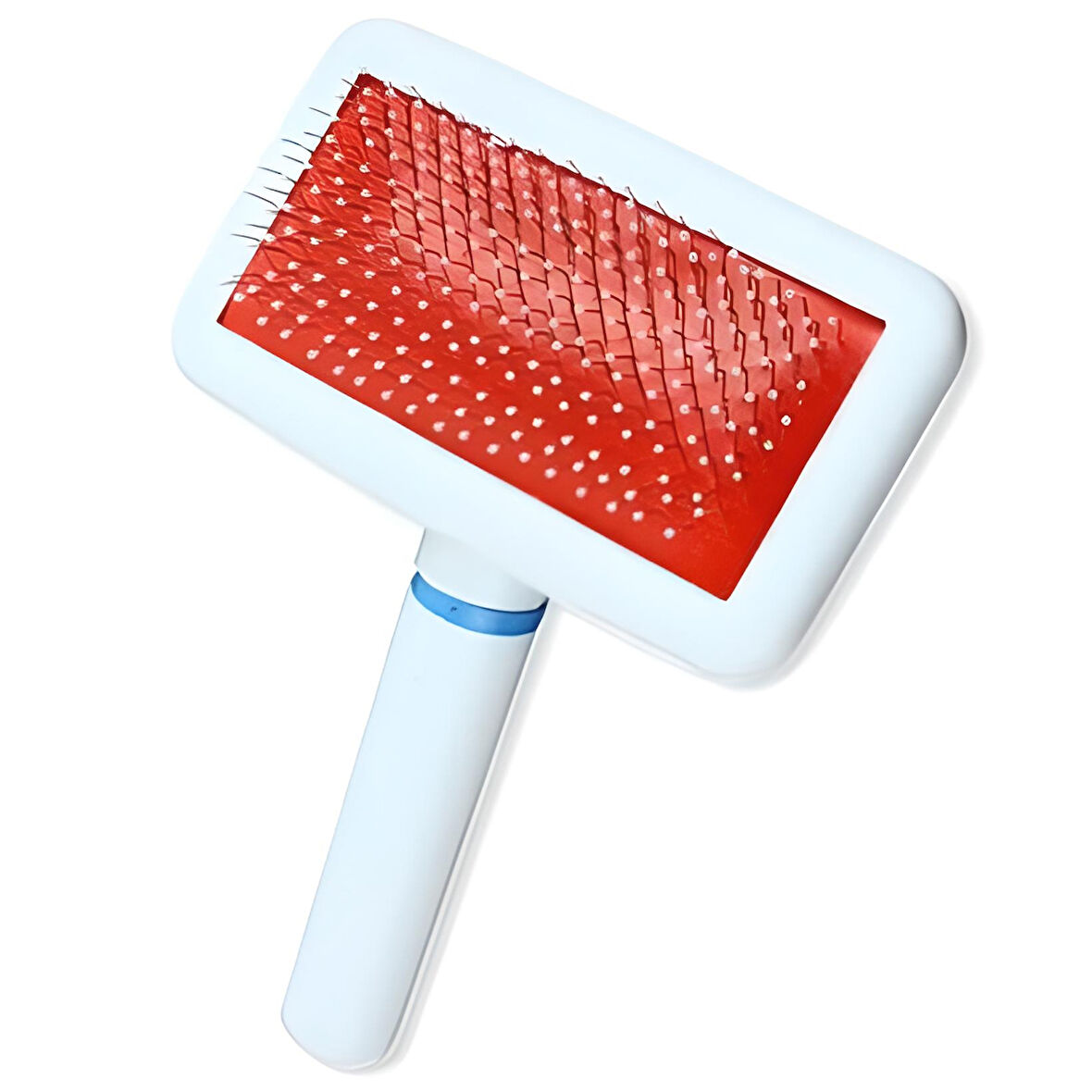 Paslanmaz Evcil Hayvan Kedi Köpek Tüy Tarama Toplama Fırçası Kolay Temizlenir Bakım Aleti