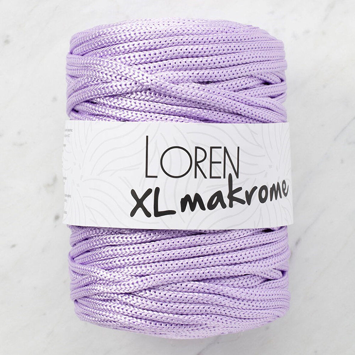 Loren XL Makrome Lila El Örgü İpi - R037 - 33716