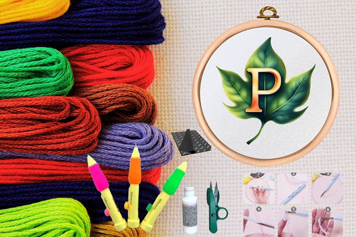 Punch Seti Nakış Seti Kasnaklı Kendin Yap Seti Seri 85