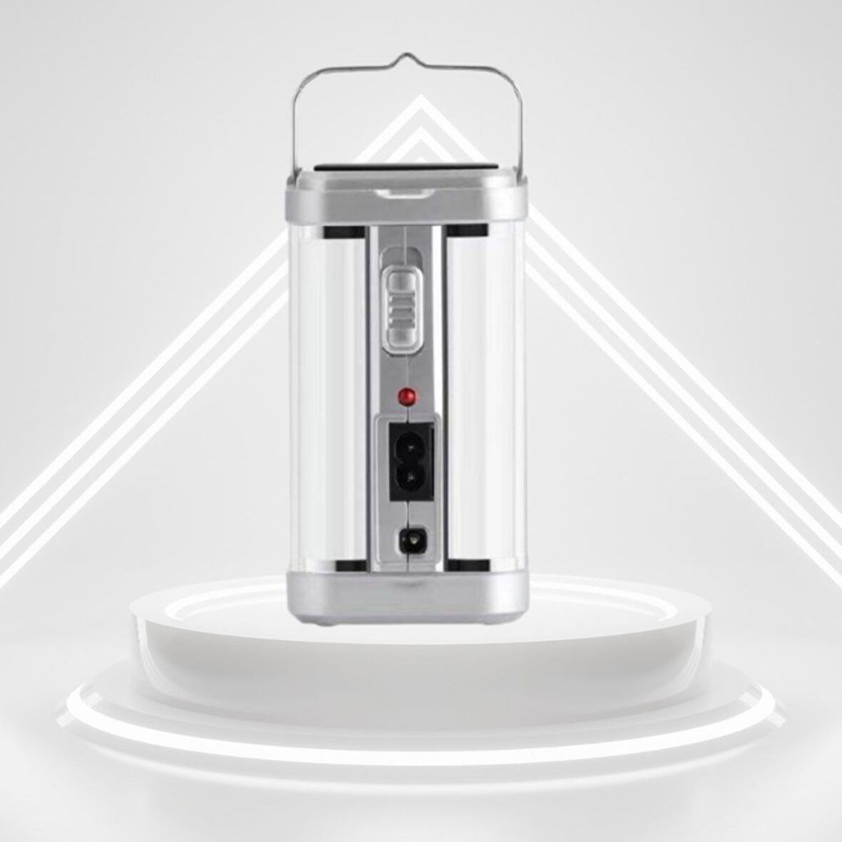 BUFFER®  Güneş Enerjili Şarjlı Işık 1200mAh Yeniden Şarj Edilebilir Batarya