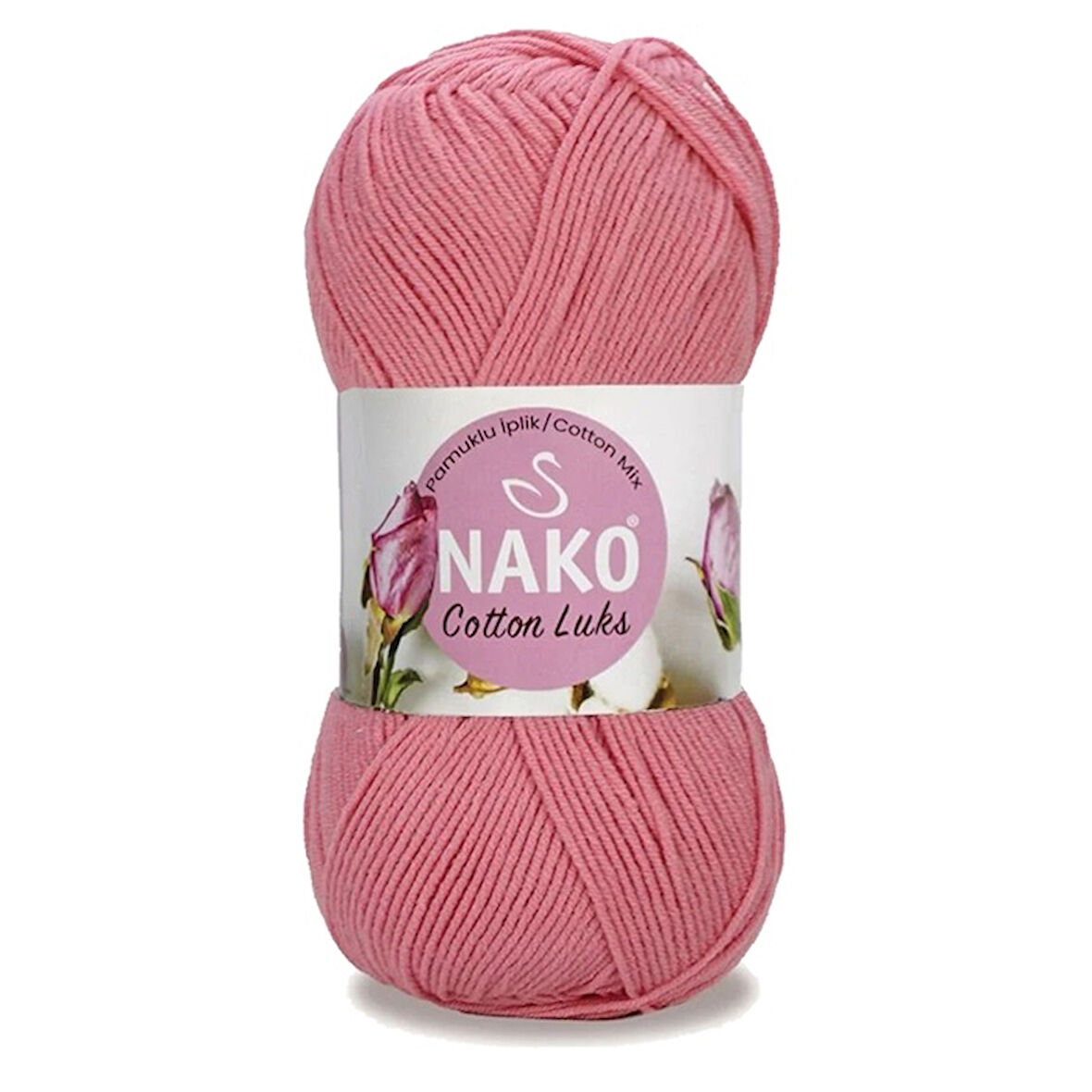 5 Adet Cotton Lüks Yelek Tunik Kazak Bluz Hırka İpi Yünü Gül Pembe 97551