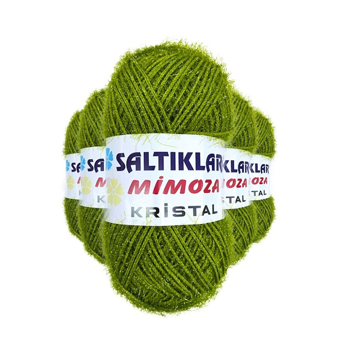 5 Adet Mimoza Kristal Işıltılı Şal Patik Yelek İpi 44