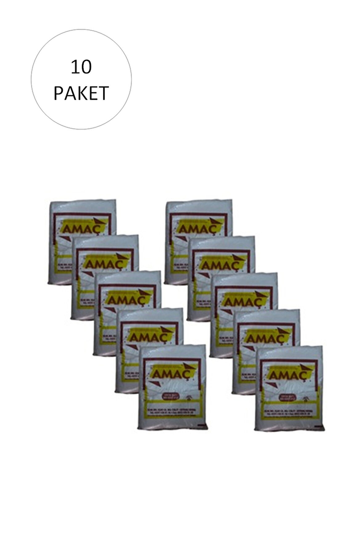 Şeffaf Hışır Atlet Poşet Orta Boy 27x47 Cm 650 Gr (10 Paket-Takriben 2,000 Adet)