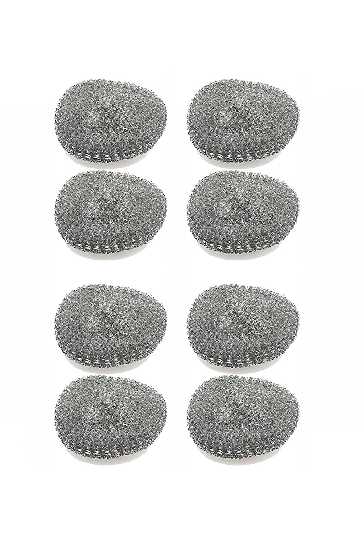 8 Adet Paslanmaz Çelik Tel Bulaşık Teli Poşetli