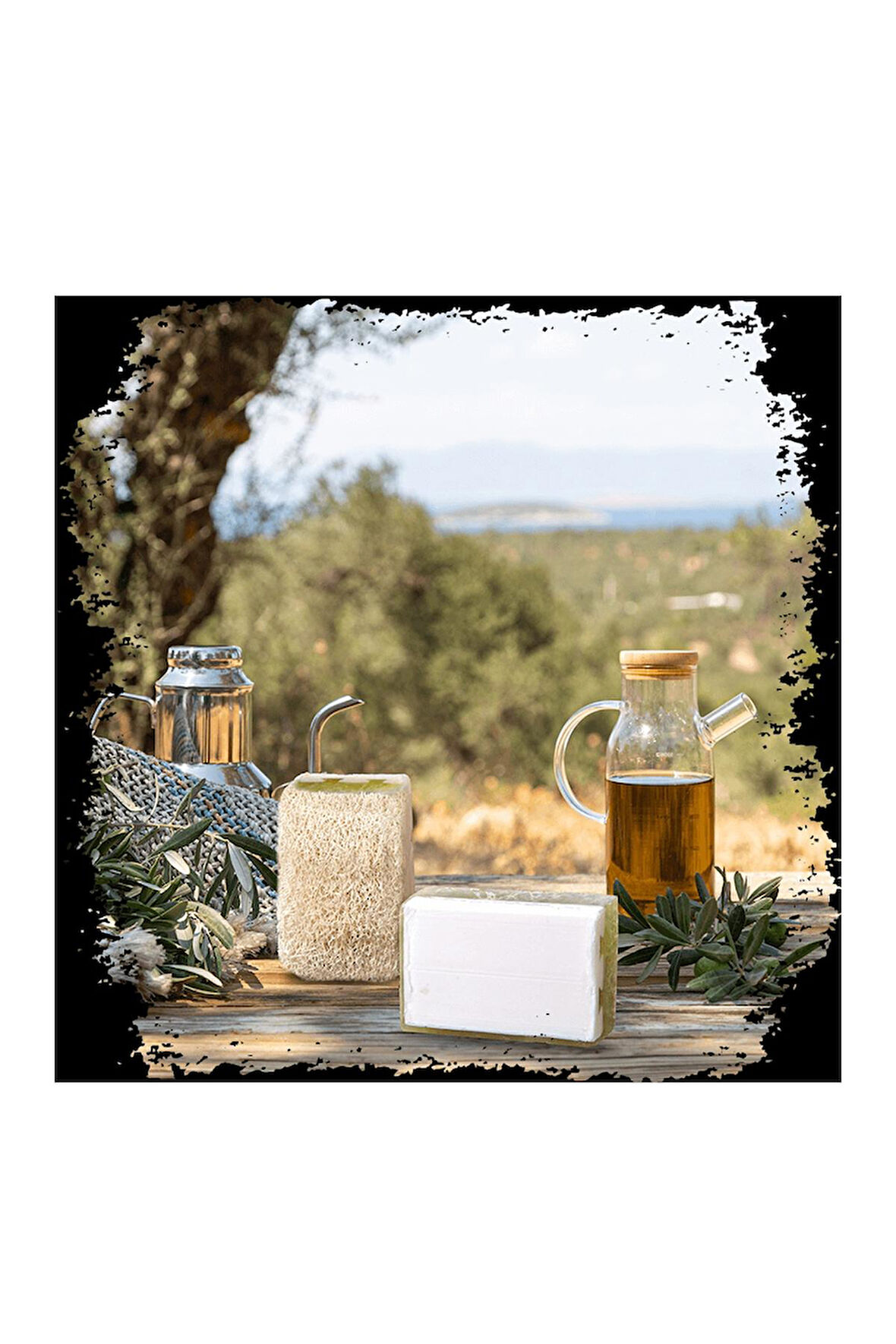 Doğal Kabak Lifli Çay Ağacı Sabunu