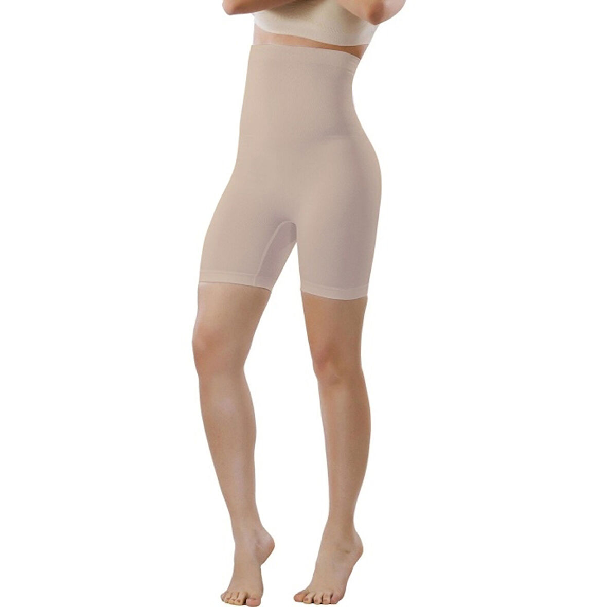 Mideli Uzun Paçalı kadin Korse 11005 - Ten