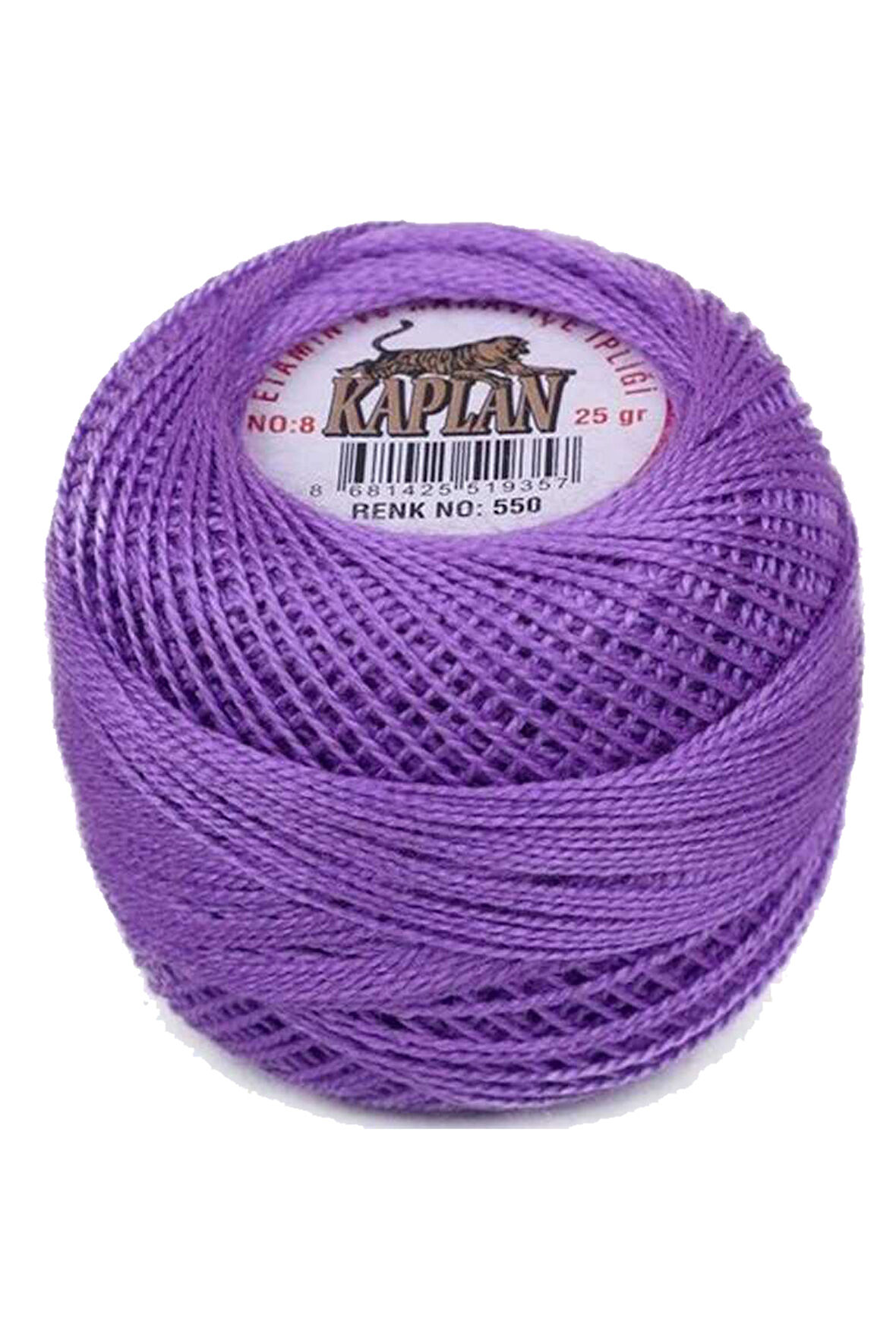 Kaplan Etamin Ve Kanaviçe İpi 8 No Kod/Renk: 550 - Royaleks