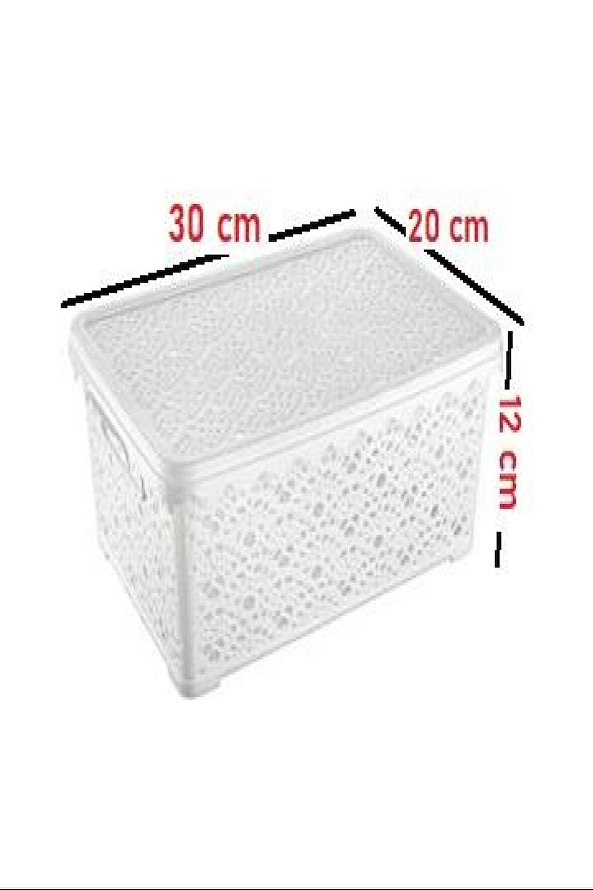 Büyük Motifli Kapaklı Kutu Royaleks-TİM136