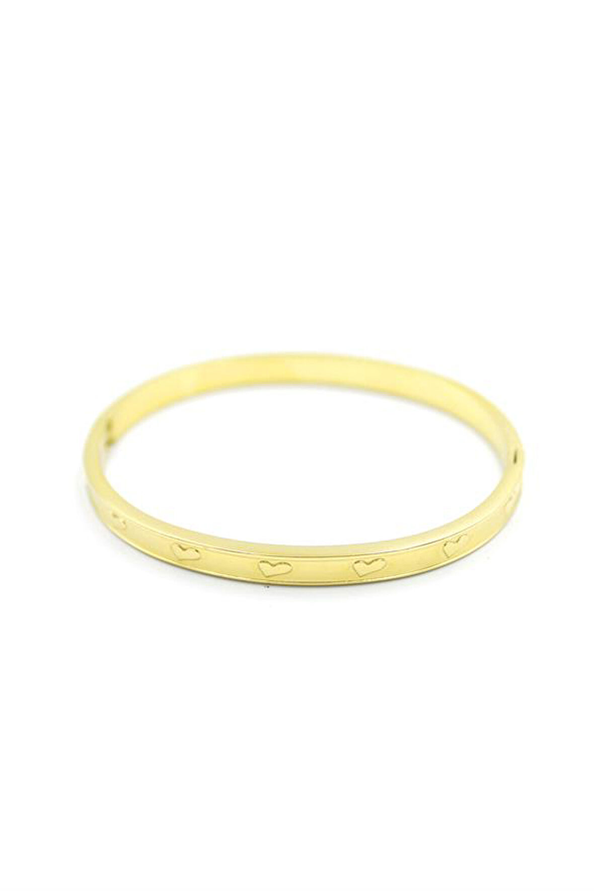 Kalp Bilezik - Altın