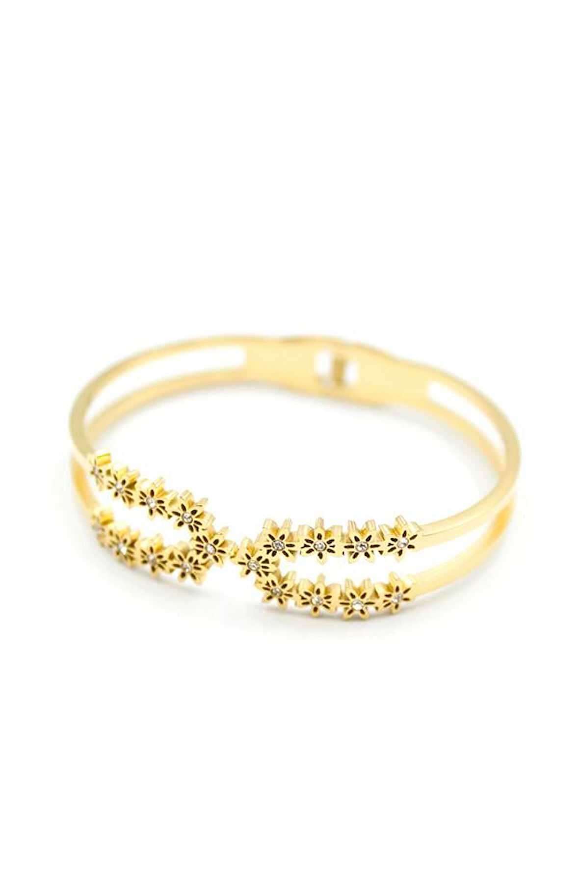 Çiçek Bilezik - Altın