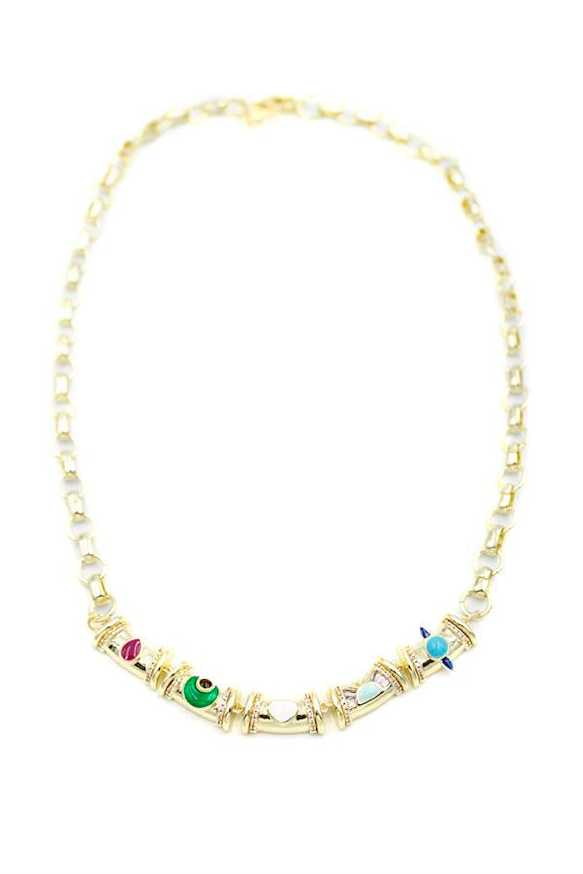 Simge Zincir Kolye - Altın