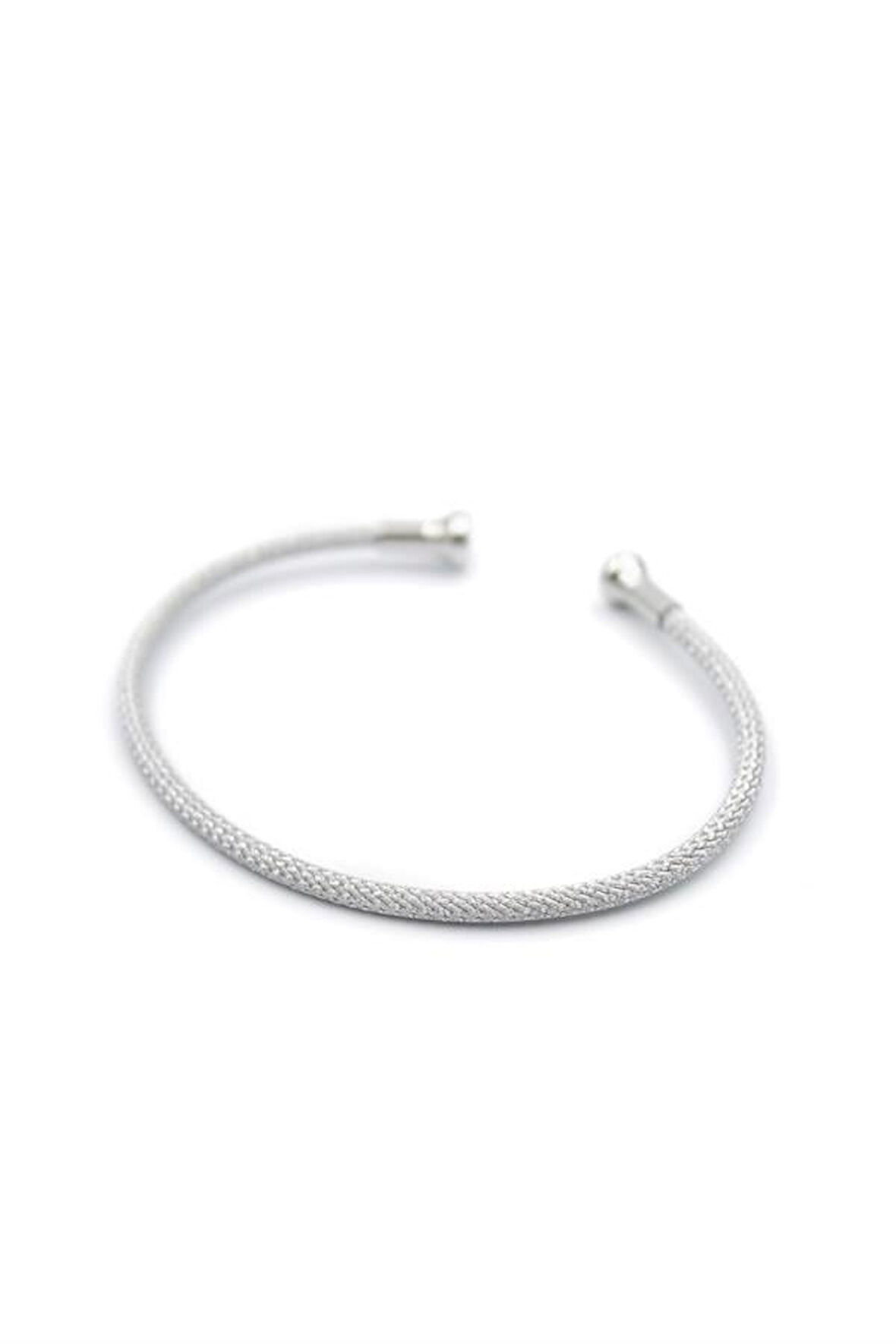 Hasır Pndr Bileklik - Gümüş