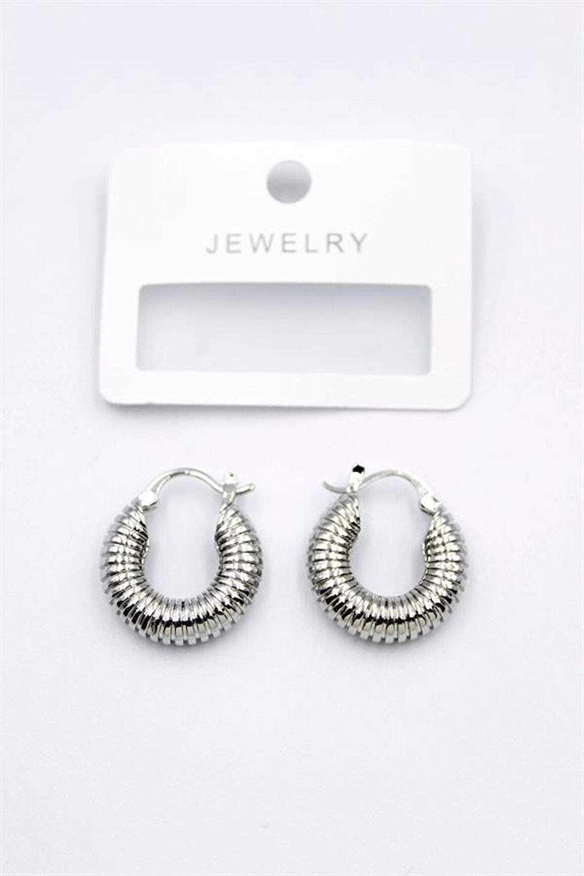 Halka Küpe - Gümüş