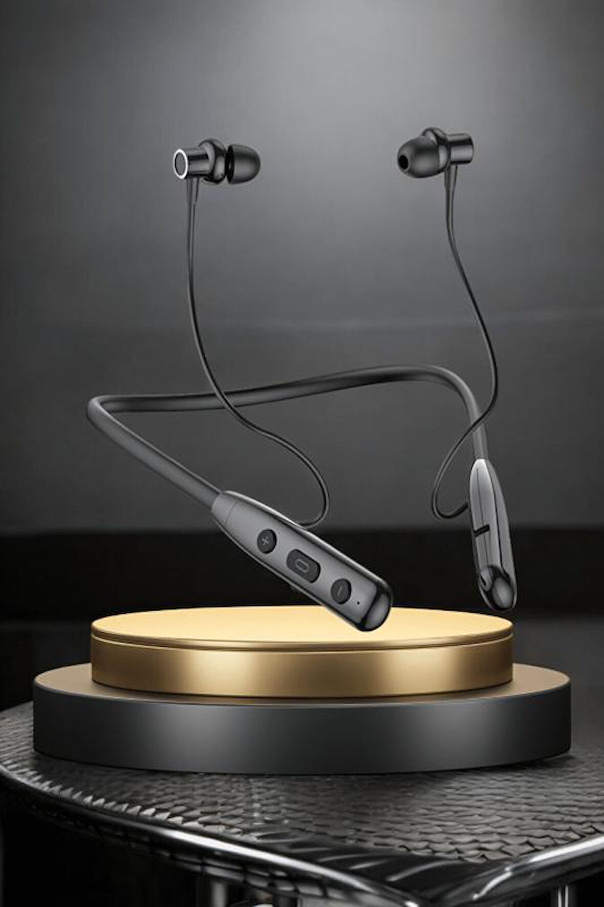 Kablolu Bluetooth Kulaklık Boyun Bantlı ANC Özelliği Yüksek Ses Kaliteli 100 saat