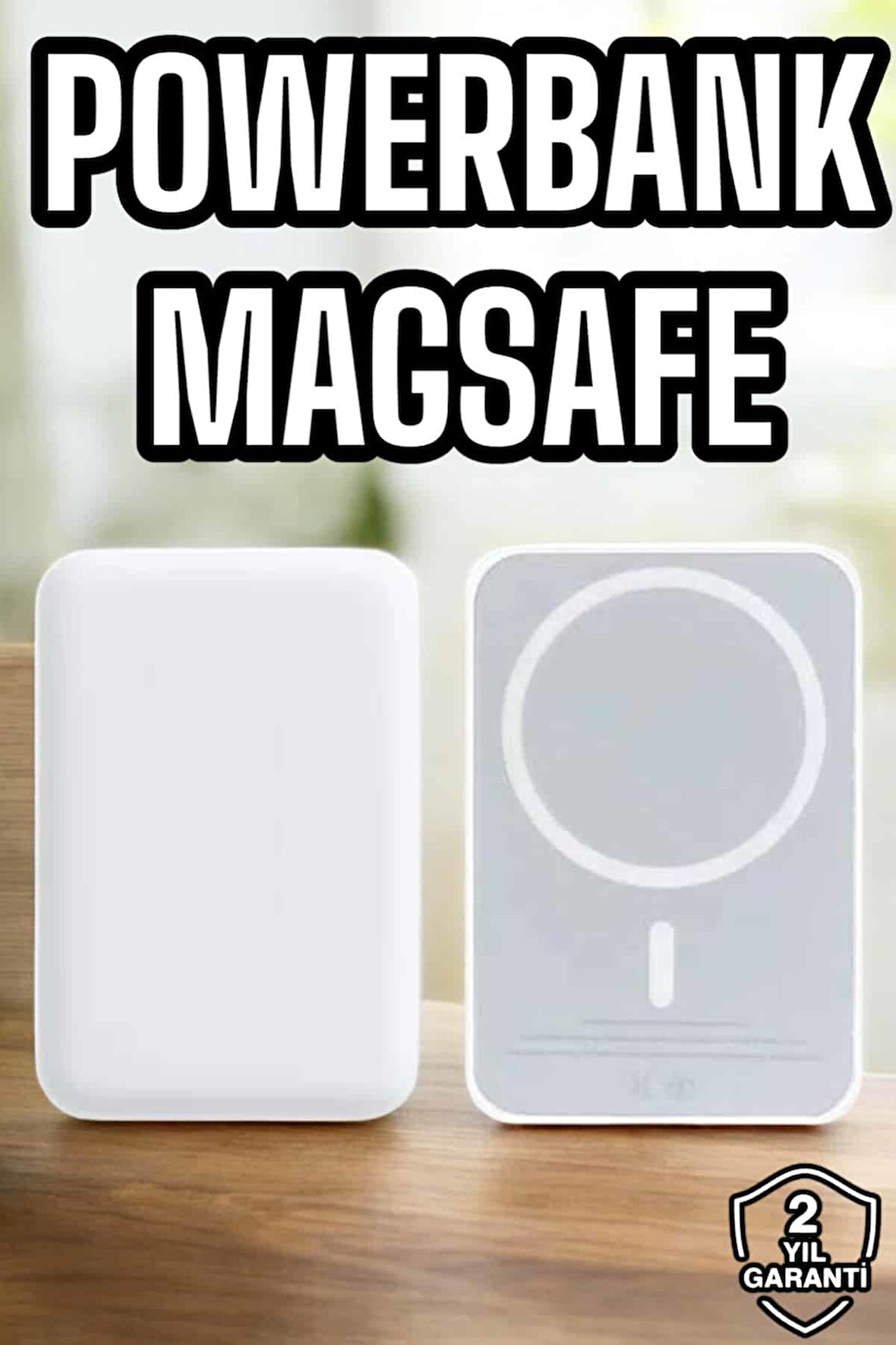 Magsafe Kablosuz Batarya Yüksek Performanslı Manyetik Tasarım Hızlı Şarj