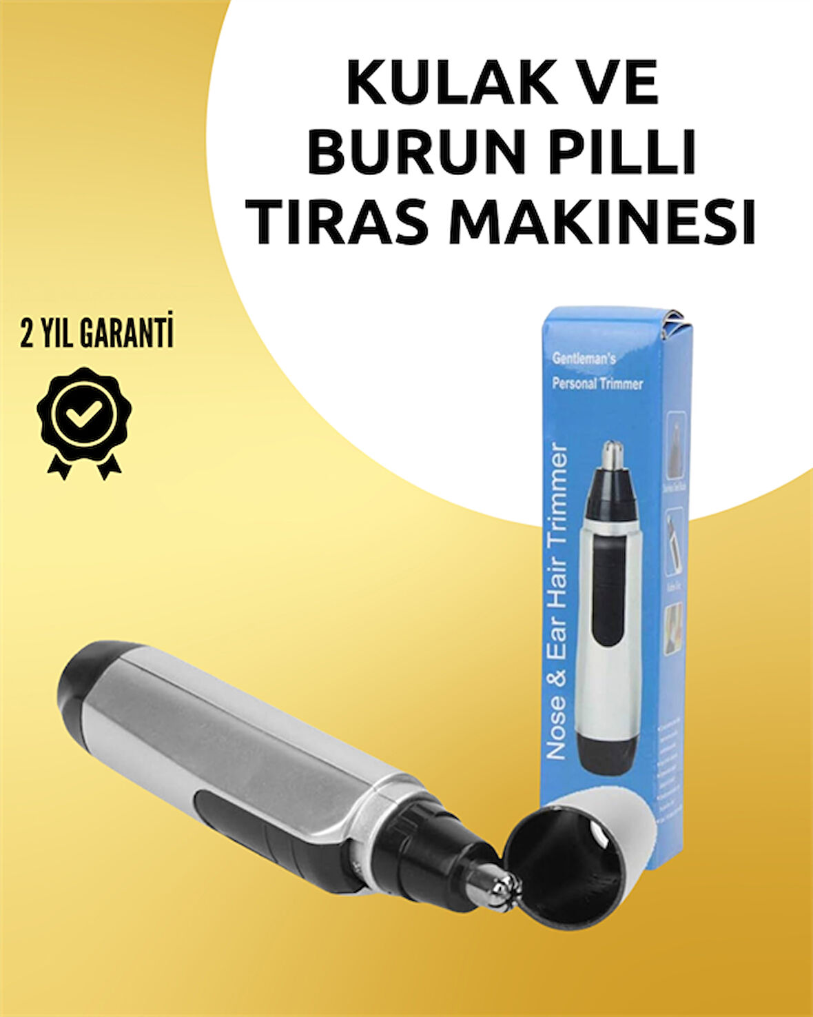 Kolay Temizlenebilir Kulak-Burun Tımar Makinesi