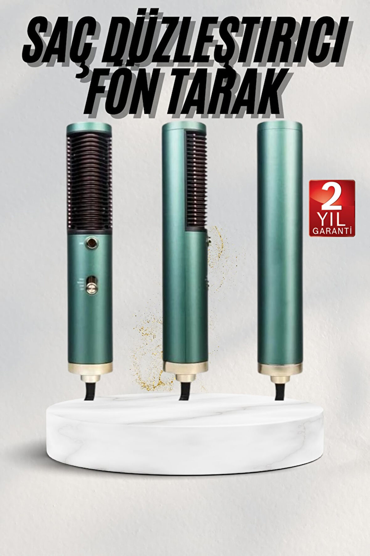 Fön Tarak Saç Düzleştirici Saç Kurutma Makinesi Sıcak Hava Fırçası