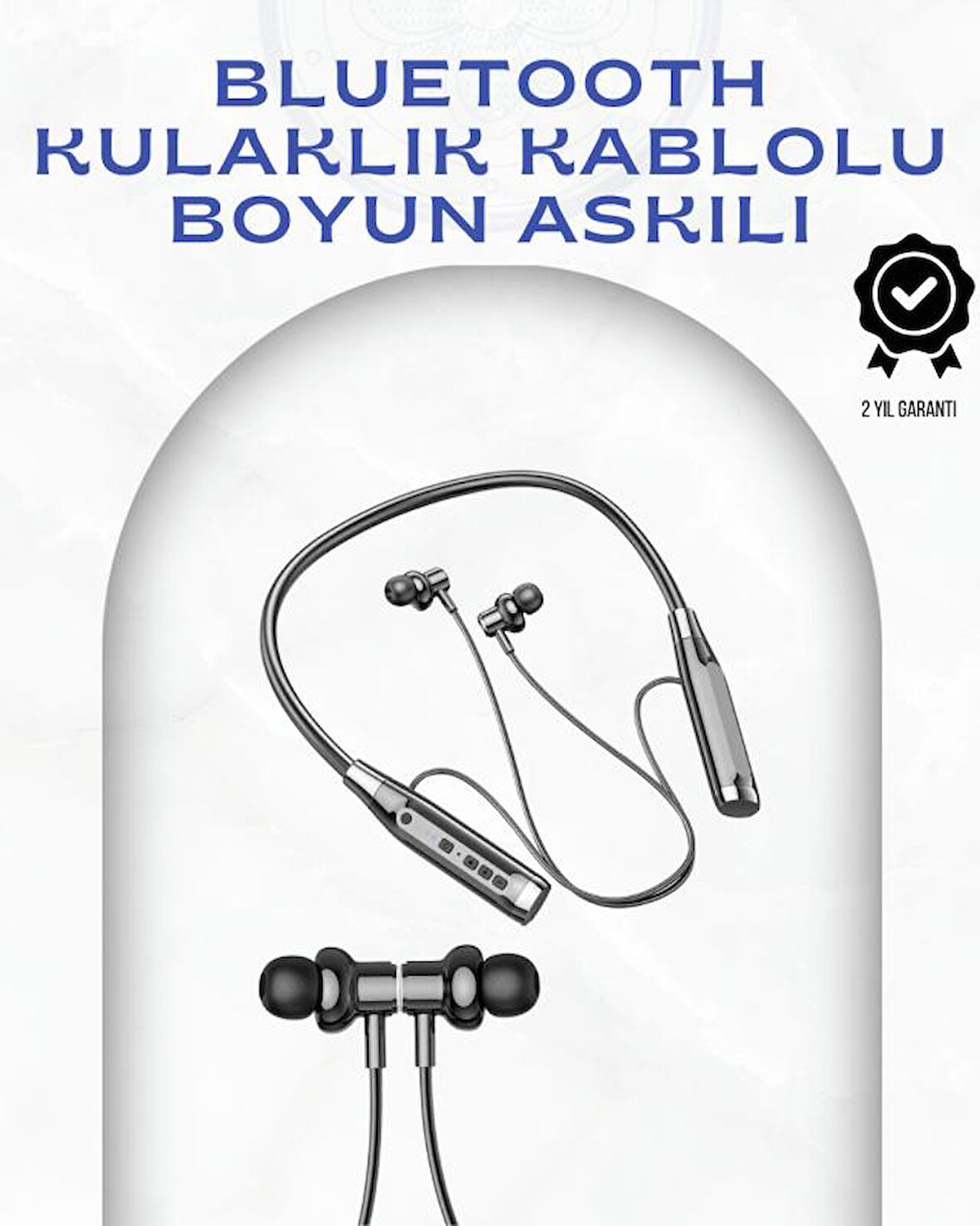 Boyun Askılı Kablosuz Kulaklık – 120 Saat Kesintisiz Müzik Keyfi