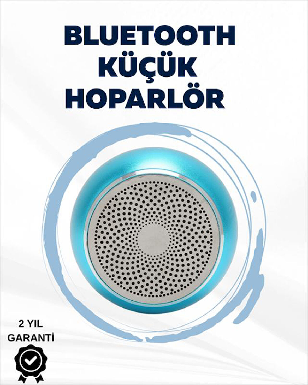 Alüminyum Gövdeli Mini Bluetooth Hoparlör – Dayanıklı ve Şık Tasarım