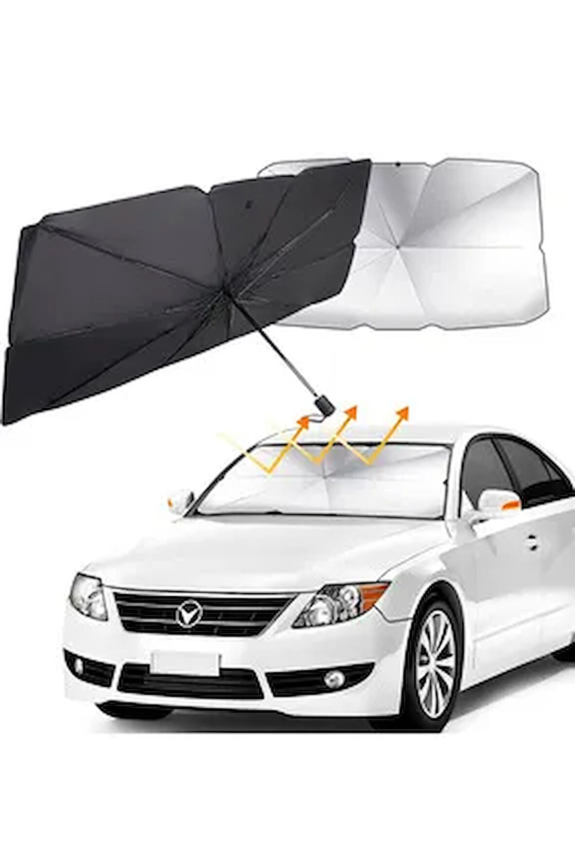 Mercedes CLA, Audi A5, BMW 4 Serisi, VW Arteon, Toyota Camry Uyumlu Oto Şemsiye