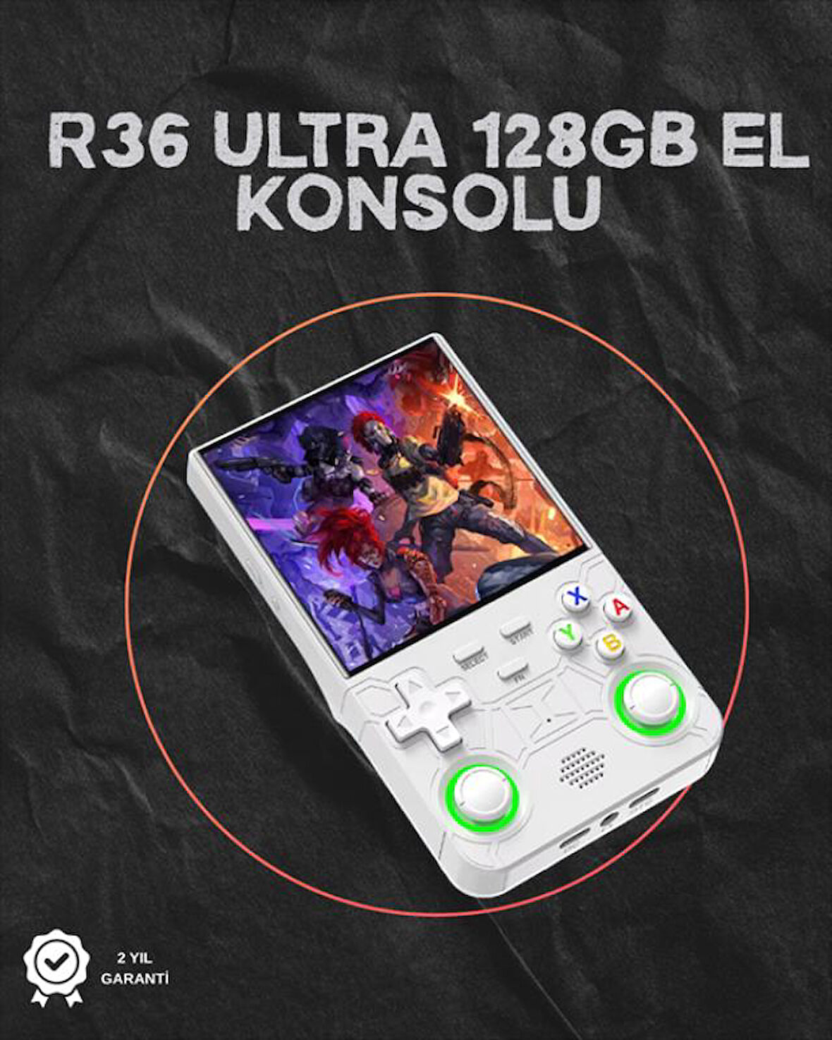 R36 Ultra Taşınabilir Konsol – 3000 mAh Batarya, WiFi ve RGB Destekli, 30.000 Oyun