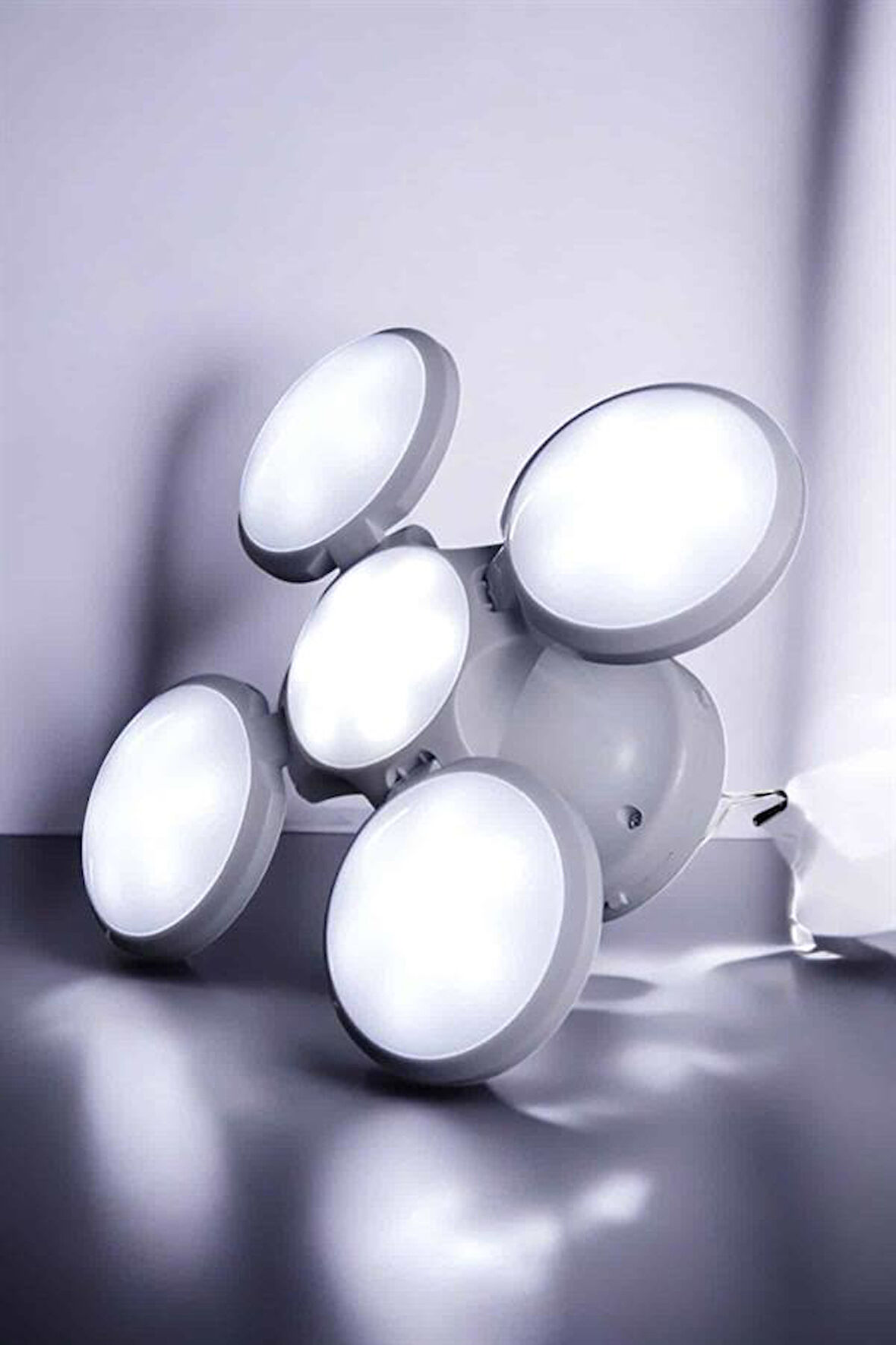 Güneş Enerjili Solar Aydınlatma Kamp Çadır Lambası Şarjlı Ampül Led Şarjlı El Feneri Işıldak